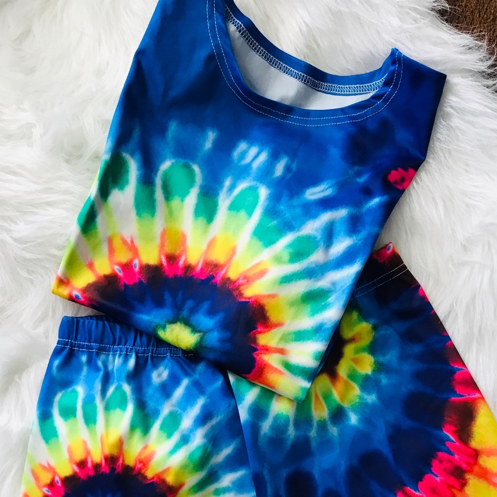 Biker shorts set